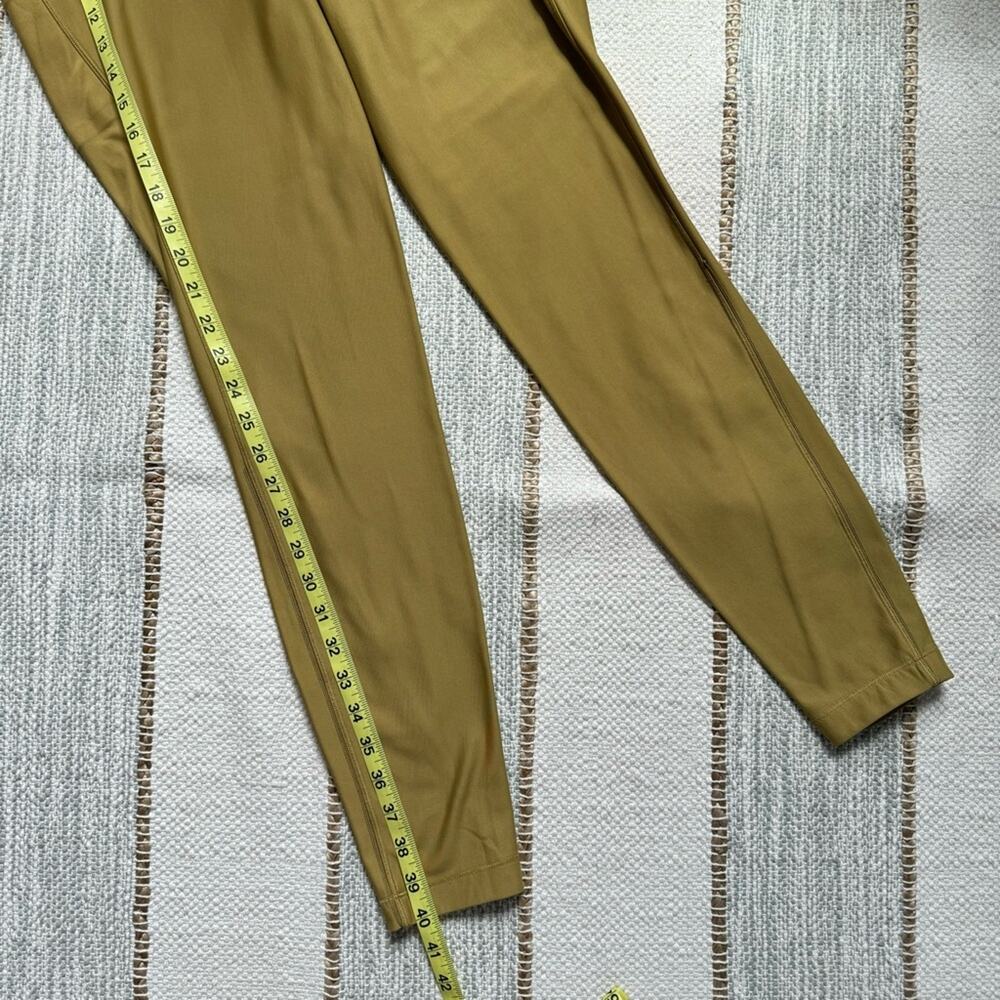 Lululemon Flurry Up Grape Leaf Yellow Super High Rise Tight 28” Women’s Size 12 - Picture 5 of 10